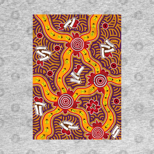 Aboriginal Art - Honey Ants by hogartharts